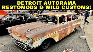 DETROIT AUTORAMA 2023! WILD HOT ROD Builds, TURBOCHARGED Race Cars, & CLEAN PRO Touring & RESTOMODS!