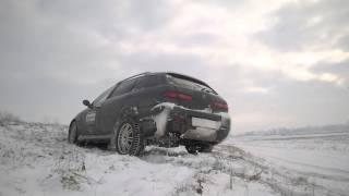 Alfa Romeo Q4 crosswagon Crossing the axle in snow