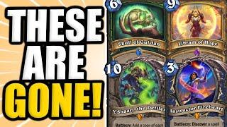 ALL The Most Broken Cards Are Rotating SOON! | Hearthstone