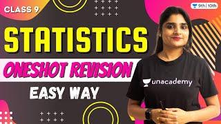 CBSE Class 9: Statistics in One Shot | Unacademy Class 9 & 10 | Surabhi Gangwar