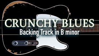 Crunchy Funky Blues Backing Track in B minor | SZBT 1068