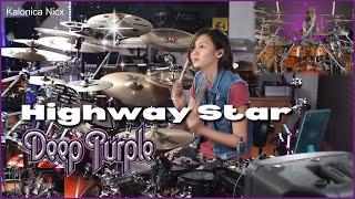 Highway Star - Deep Purple - Ian Paice | Drum cover by Kalonica Nicx