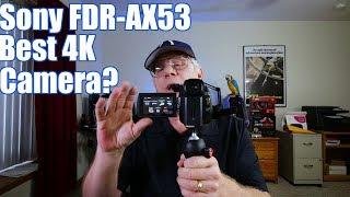 Pros and Cons of the Sony FDR-AX53 for YouTube Videos