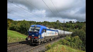 Bözberg Bahnverkehr am 24.09.24 Teil 1 - "BoxXpress Vectron, WRS mit Hupac Vectron,, Re 6/6 uvm"