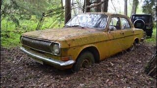 Starting GAZ-24 (Volga) After 18 Years + Test Drive