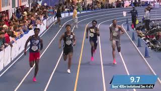 Boys' 400m Invitational Section 4 - The Armory Hispanic Games 2025 [Full Race Replay]