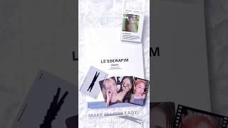 르세라핌 'EASY' 앨범깡 LE SSERAFIM 'EASY' album unboxing