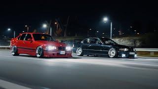 Two Static BMW E36 Street Sharking | 4K