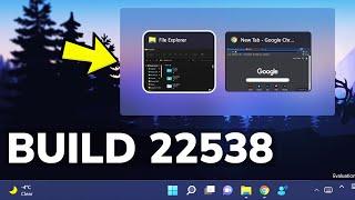 New Windows 11 Build 22538 – Design Changes, Weather Widget, Voice Access Updates & Fixes (Dev)