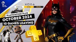 OCTOBER 2024 - 10 Games Leaving PS PLUS