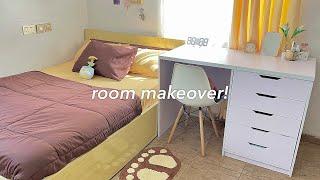 aesthetic room makeover | korean & pinterest style inspired!