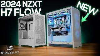 NEW (2024) NZXT H7 Flow Case Review and PC BUILD!