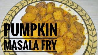 Pumpkin Masala Fry | Vegan & Healthy Recipe | Weight Loss Recipe | Easy Recipe