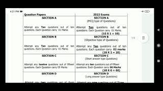 #hsbte #exam #examtimestudy #study #hardwork   Question Papers pattern for Feb 2022 Exam 100 marks