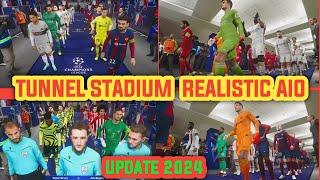 PES 2021 Stadium Tunnel Realistic AIO v2 Season 2023-2024