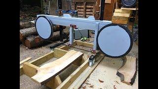 Building a bandsaw mill part 4.