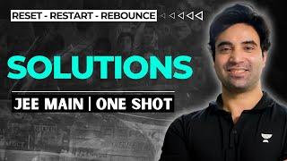 Solutions One Shot | JEE Main 2024 | RRR | Mohit Ryan Sir