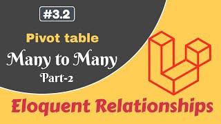 #3.2: Adding & Retrieving Pivot Table Columns in Many To Many Laravel  Eloquent Relationships