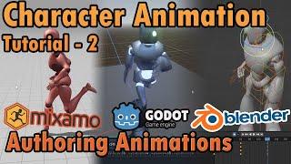 Godot 3D - Importing and Authoring Animations | Character Animation Tutorial: 3