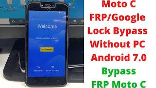 Moto C FRP/Google Lock Bypass Without PC | Bypass FRP Moto C | moto c frp bypass