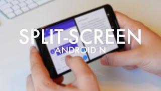 Android N Tip -  How to enable split-screen multitasking