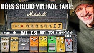 How does Marshall Studio Vintage take the 8 Classic Overdrives & Distortions?