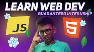 Learn Web Development with Guaranteed Internship | Tutedude | Web Dev in 2024 