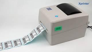 XP-TT424B is the 4 inch direct thermal & thermal Transfer printer