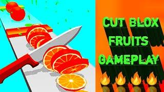 Cut Blox Fruits gameplay, Cut Blox Fruits game, Cut Blox Fruits