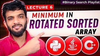 BS-6. Minimum in Rotated Sorted Array