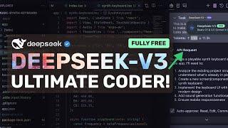 DeepSeek-V3 (Free API) + Cline & Aider : This is The BEST AI Coding Setup Right Now! (Beats Cursor!)