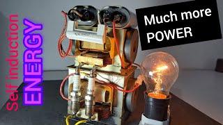 Make Self Induction Energy Generator! - 11Kw - 230v.