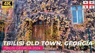 【4K】Walking Tour in Tbilisi old town, Georgia 2024