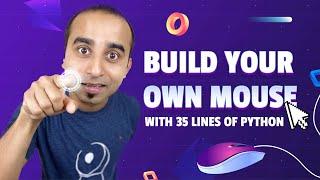 Create A Virtual Mouse Using 35 Lines of python || Python Project || AI Powered Mouse || open cv