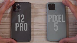 iPhone 12 Pro vs Google Pixel 5 SPEED TEST!