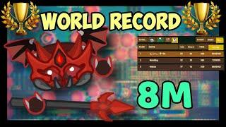 STARVE.IO | 8,000,000 WORLD RECORD | VAMPIRE MODE | [SEASON 4]