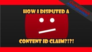  How to **DISPUTE** a YouTube Content ID Claim 