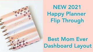 NEW 2021 Happy Planner Dashboard Layout // Best Mom Ever