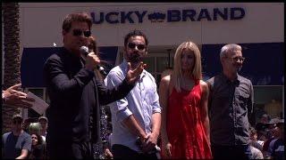 The LA Hollywood & Highland Gateway Mummy day event (Tom Cruise, Sofia Boutella...)