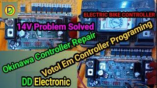 okinawa controller 14V Problem/Votol EM50 14V Section Problem Solve#okinawa