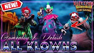 Killer Klowns From Outer Space: The Game - All Klowns Reveal, Classes & Details