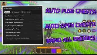 ROBLOX RPG CHAMPIONS SCRIPT | BRING ALL ENEMIES, AUTO FUSE CHESTS, AUTO OPEN CHESTS & MORE!