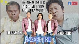 (Live Show) Nagabe Trio - Nungnga Loja Ho Inong | Penggalangan Dana Soritua Manurung