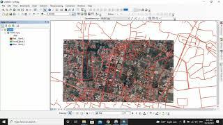 ດາວໂຫຼດພາບຖ່າຍຈາກ Google Earth ແລະ ການສ້າງ Shapeflie ໃນ ArcMap