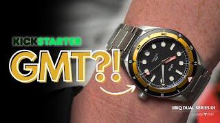 GMT watch that looks like NOTHING ELSE | Ubiq Dual Series 01 Unboxing & Review