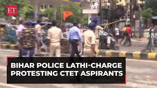 Bihar domicile policy protests: Police lathi-charge CTET aspirants in Patna