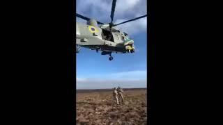 Westland Sea King Helicopter Seen Operating in Ukraine