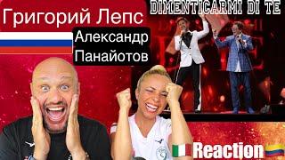 Григорий Лепс & Александр Панайотов – Dimenticarmi Di Te - Italy Reaction 