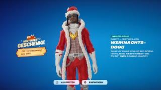 JETZT schon Santa Dogg / Weihnachts Snoop Dogg abholen! #fortnite #Weihnachtsdogg