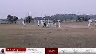 Live Cricket Match | D.B.M.S.(U-14) vs J.S. SPORTS CLUB | 15-Dec-21 12:30 PM Test Match | SKY SUPER